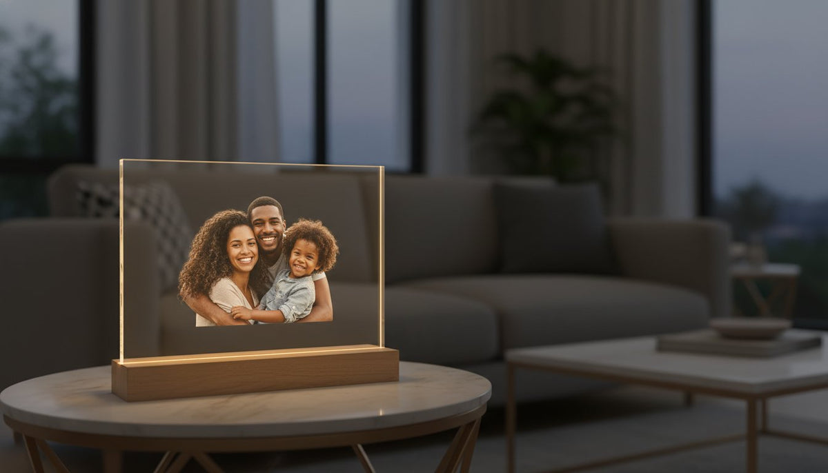 The Ultimate 2026 Guide to Personalized LED Acrylic Plaques with Photos for Family