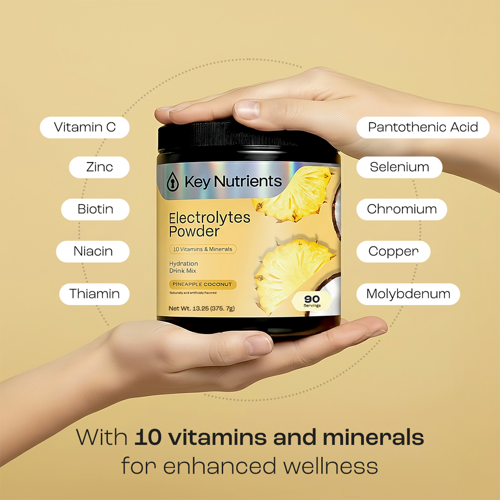 Sugar-Free Electrolyte Recovery Powder for Hydration