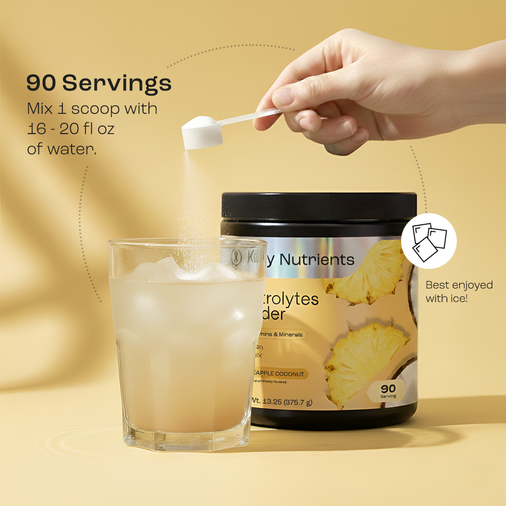 Sugar-Free Electrolyte Recovery Powder for Hydration
