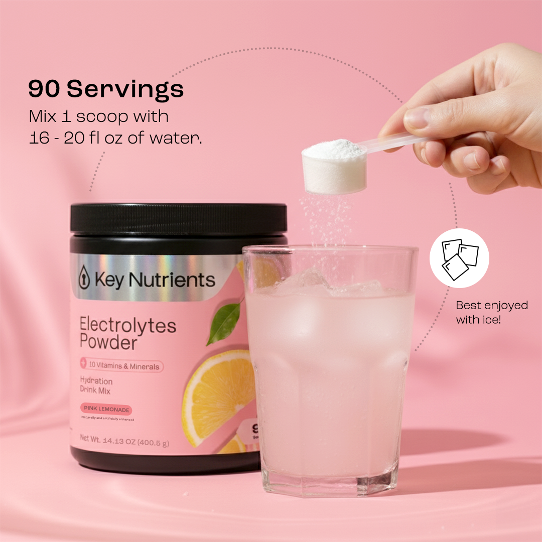 Sugar-Free Electrolyte Recovery Powder for Hydration