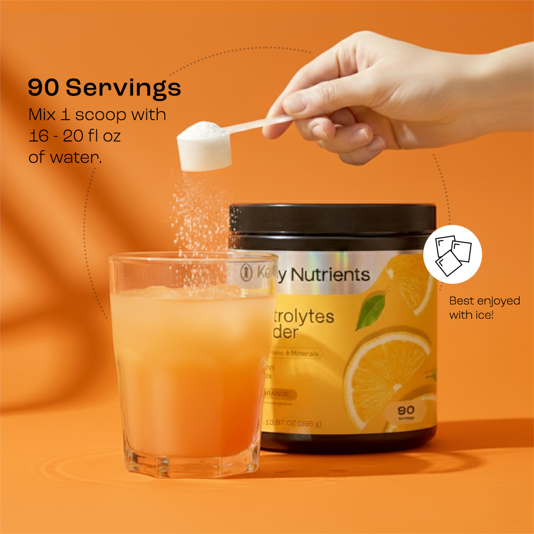 Sugar-Free Electrolyte Recovery Powder for Hydration