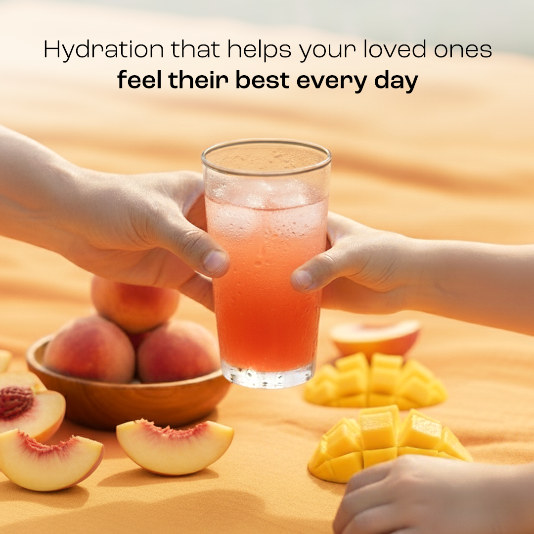 Sugar-Free Electrolyte Recovery Powder for Hydration in a glass, promoting hydration and wellness.