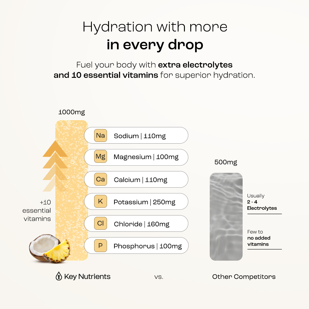 Sugar-Free Electrolyte Recovery Powder for Hydration