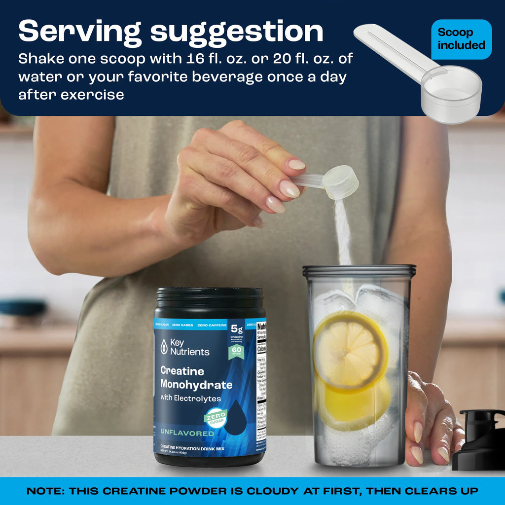 Creatine with Electrolytes Powder (Unflavored)