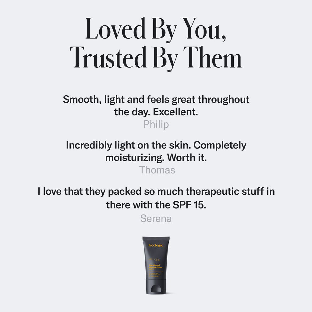 Tone Control Face Cream with SPF15