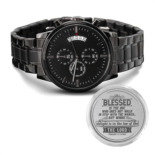 Blessed Is the One Faith Inspirational Watch