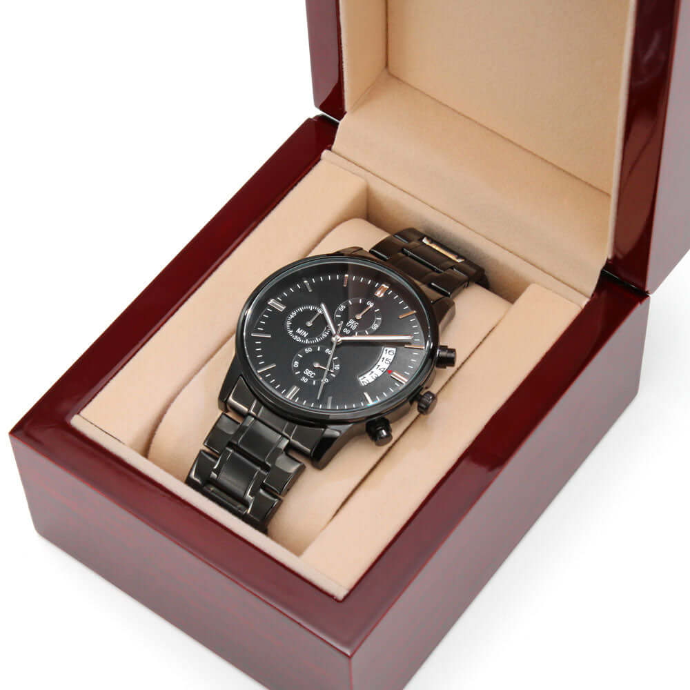 Christian Men's Watch Bible Verse Gift