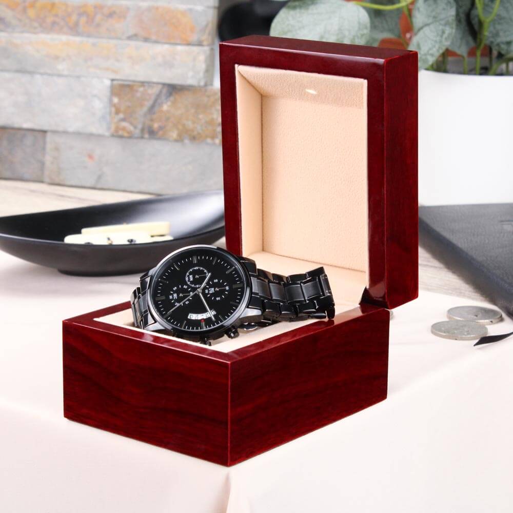 Firefighter Husband Gift Watch for Men