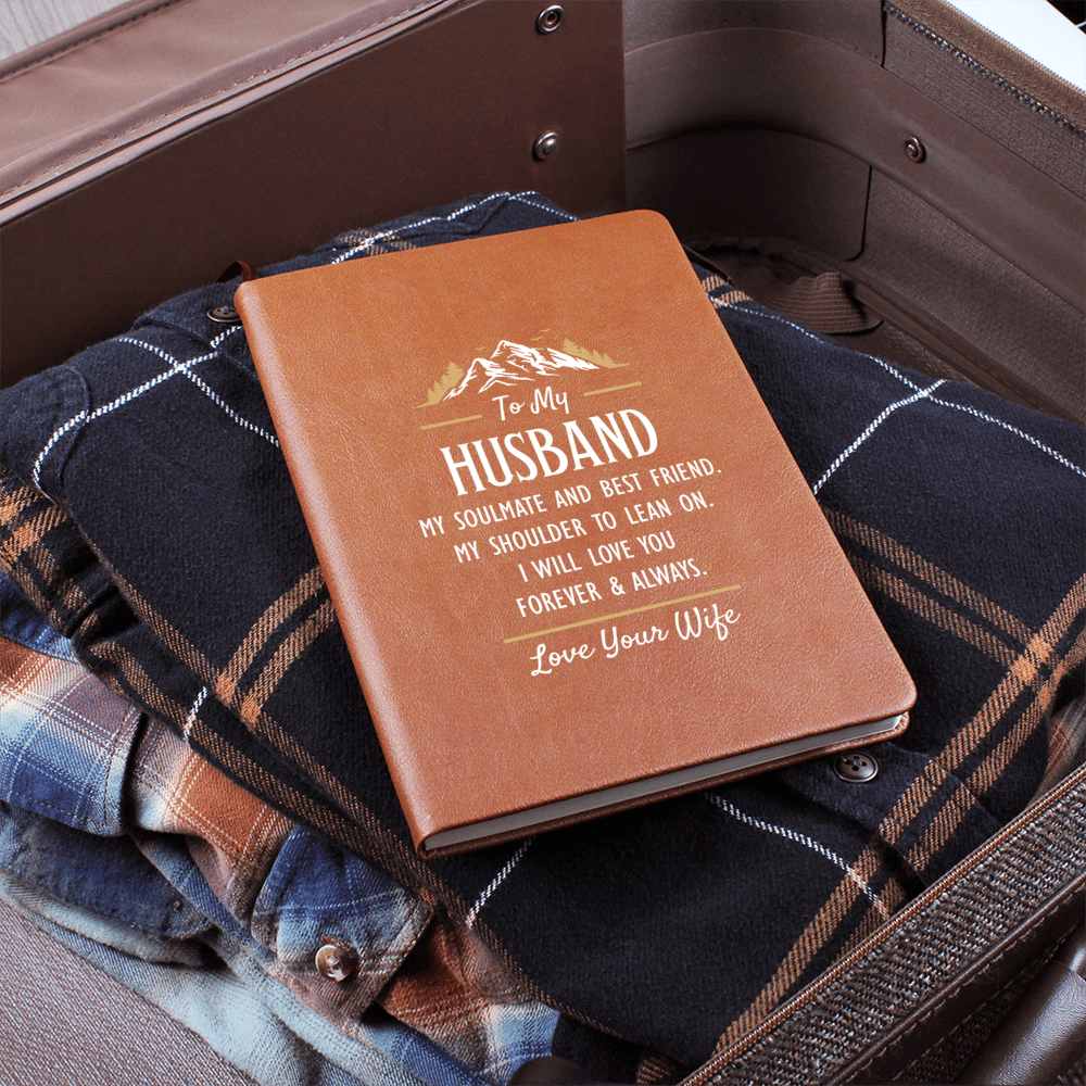 My Soulmate and Best Friend - Leather Journal