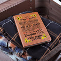 Daughter Leather Journal Gift from Mom