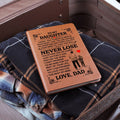 To My Daughter Promise – Leather Journal
