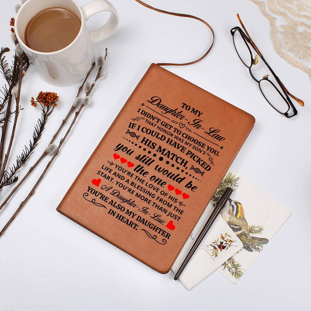 Daughter in Law Leather Journal Gift