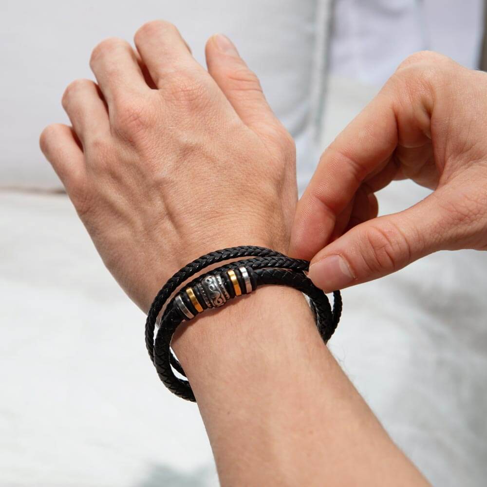 Anniversary Bracelet Gift for Couple