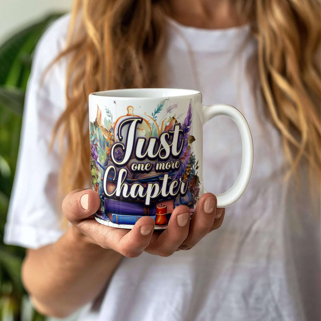 Ceramic Mug Gift for Book Lovers and Readers