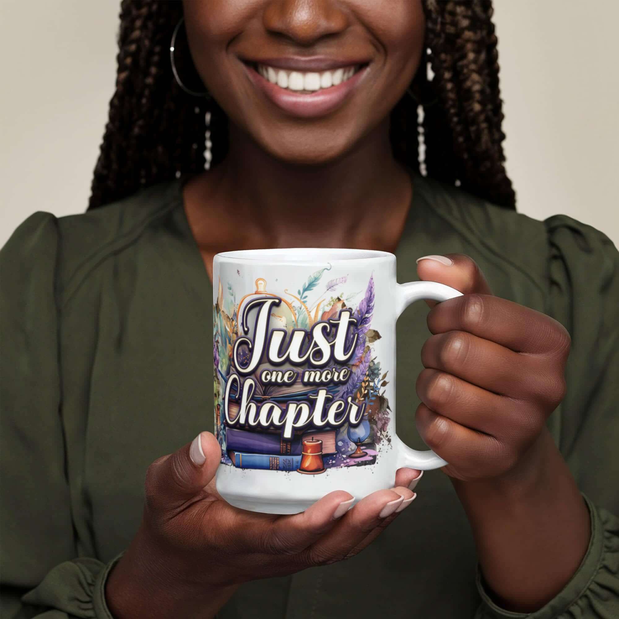 Ceramic Mug Gift for Book Lovers and Readers